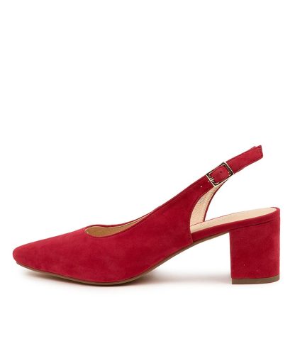 Buy Diana Ferrari Lucine Df Red High Heels Shoes Online | Shoes Trove