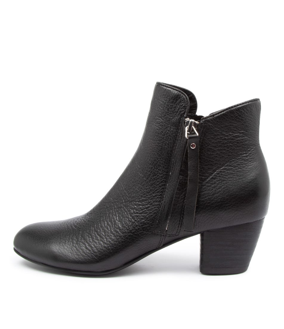 Buy Django & Juliette Demanse Dj Black Heel Ankle Boots Shoes Online ...