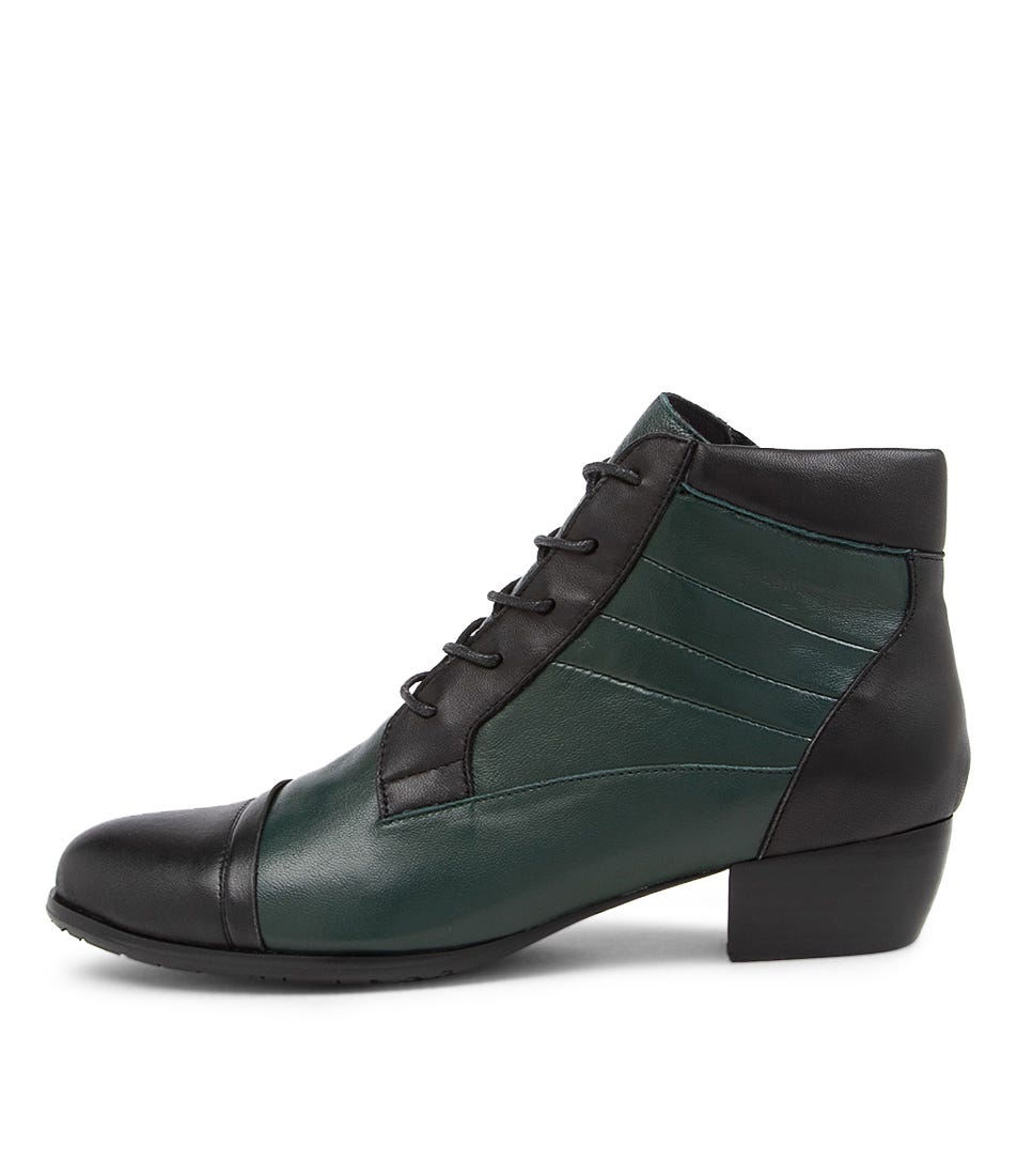 Buy Django & Juliette Toshio Dj Black Forest Ankle Boots Shoes Online ...