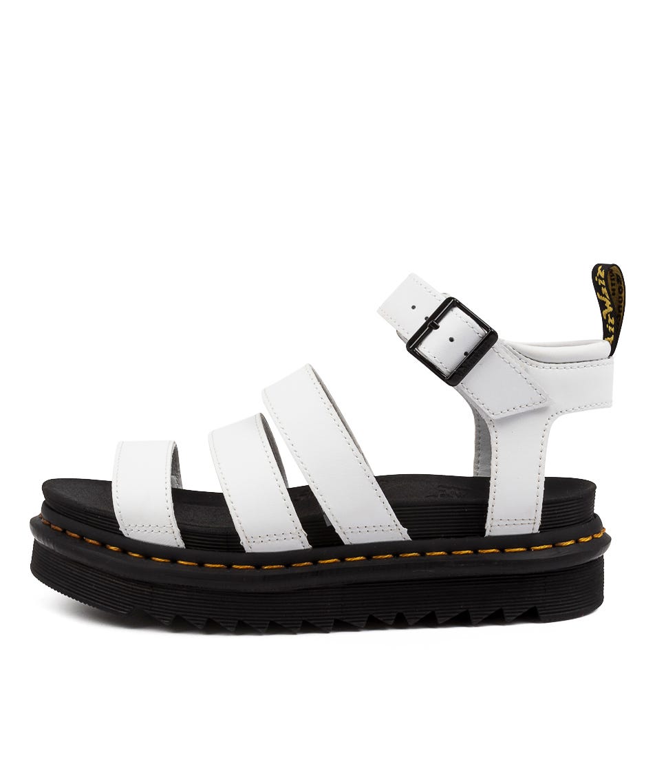 Dr Marten Blaire Hydro Dm White Flat Sandals – Shoes Trove