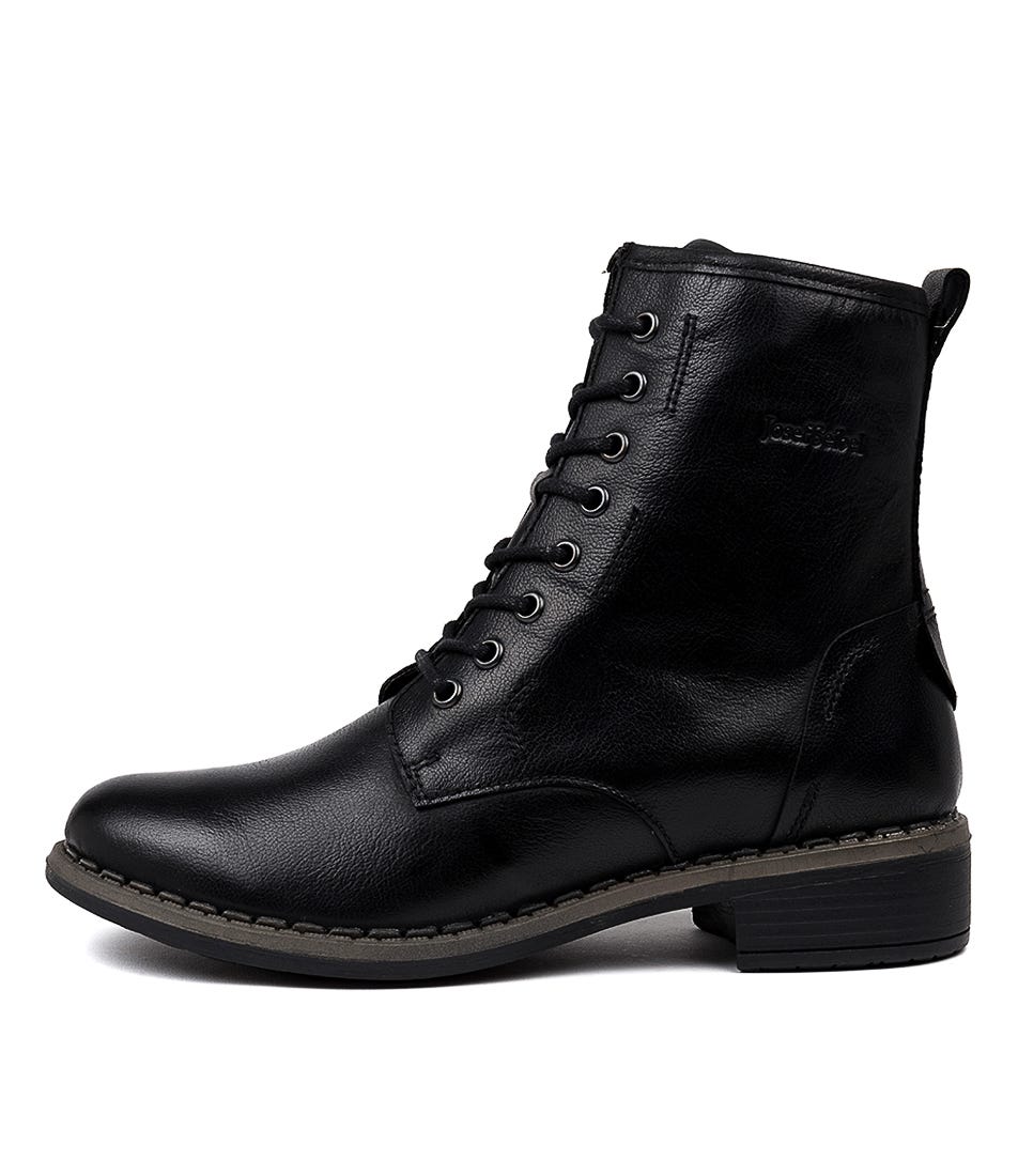 Buy Josef Seibel Selena 06 Black Ankle Boots Shoes Online | Shoes Trove