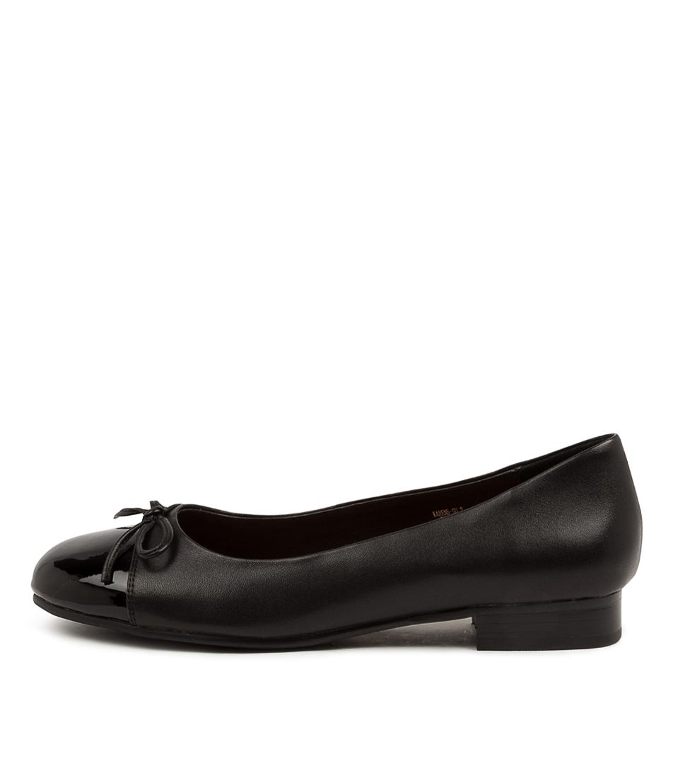 Buy Supersoft Karens Su Black Flats Shoes Online | Shoes Trove