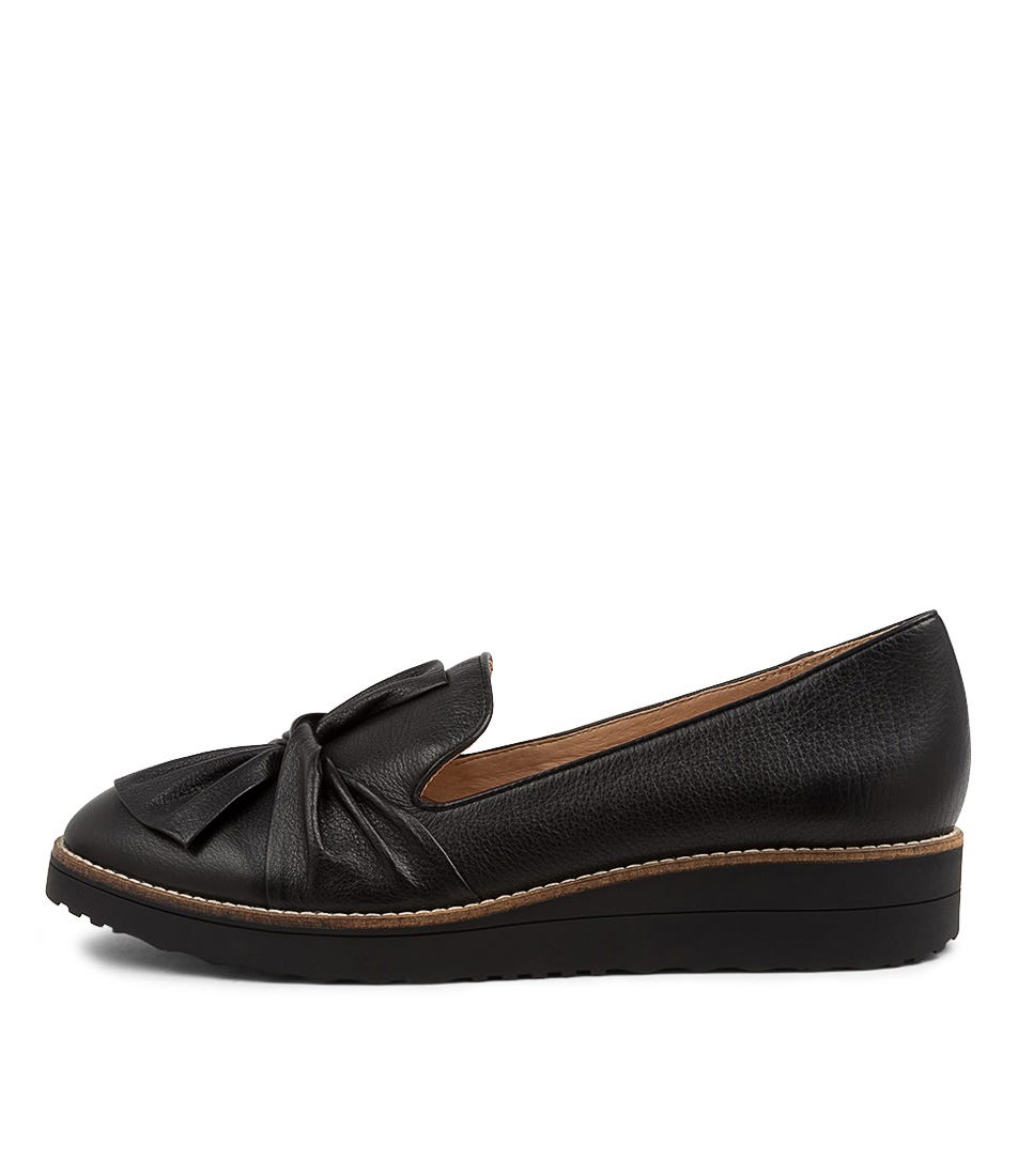 Buy Top End Oclem Lrg Black Sole Flats Shoes Online | Shoes Trove