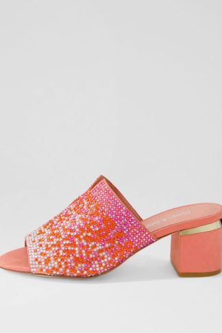 Django & Juliette Samarin Dj Melon Shimmer Multi Melon Shimmer Sandals