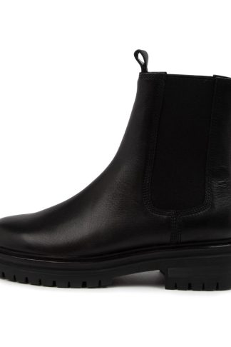 Mollini Apeace Mo Black Leather Black Boots