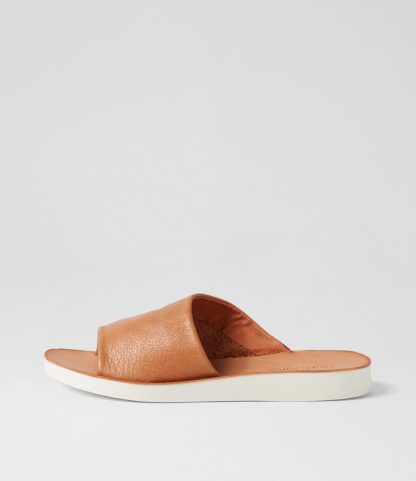Diana Ferrari Nomen Sandals Dk Tan-White Sole | Diana Ferrari Shoes