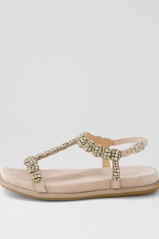 Django & Juliette Yori Sandals Nude | Django & Juliette Shoes
