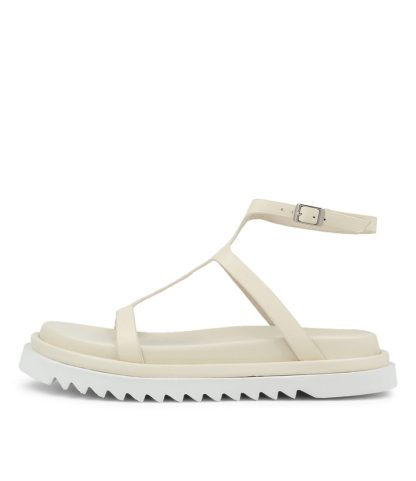 Sol Sana Stefani Footbed Sandals Off White | Sol Sana Shoes
